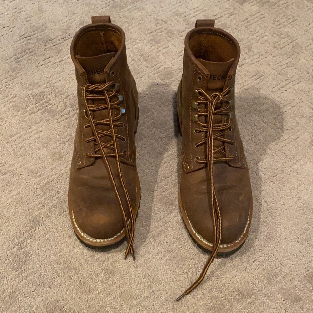 Men’s Sketcher Brown Boot Worn Once
